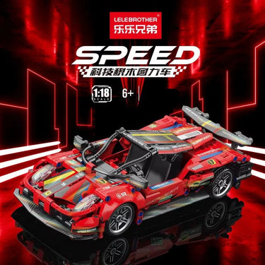 1:18 SPEED PULL BACK BLOCKS - 451PCS